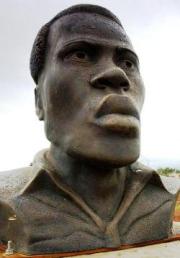 The Statue of casey sindi in Jouberton